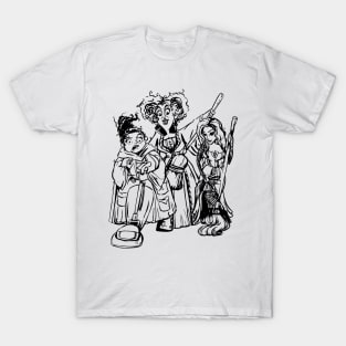 Three Spooky Witches T-Shirt